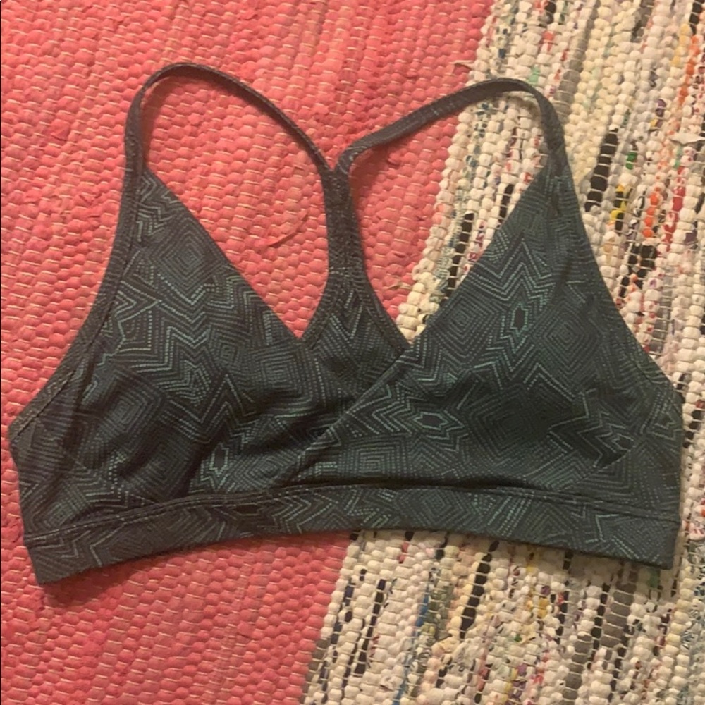Patagonia Green Triangle Sports Bra Size Medium